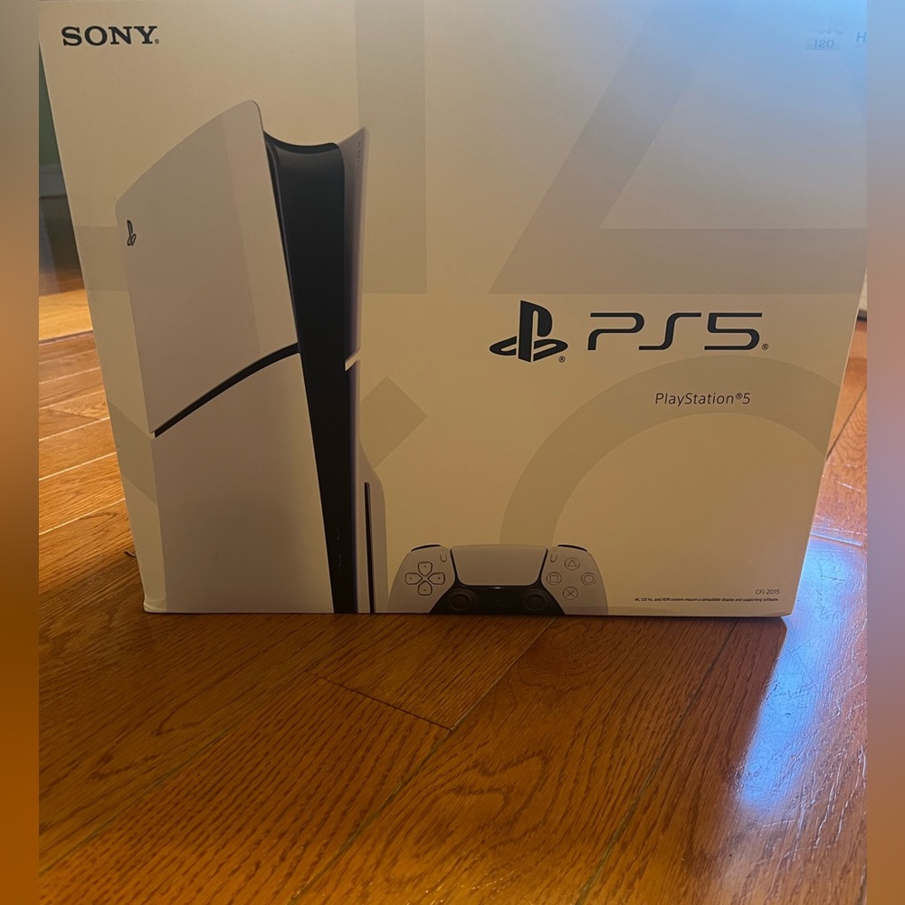 New Item! Sealed Box! Sony PS5 Console - Black and White 1TB CFI-2015 - Picture 2 of 16